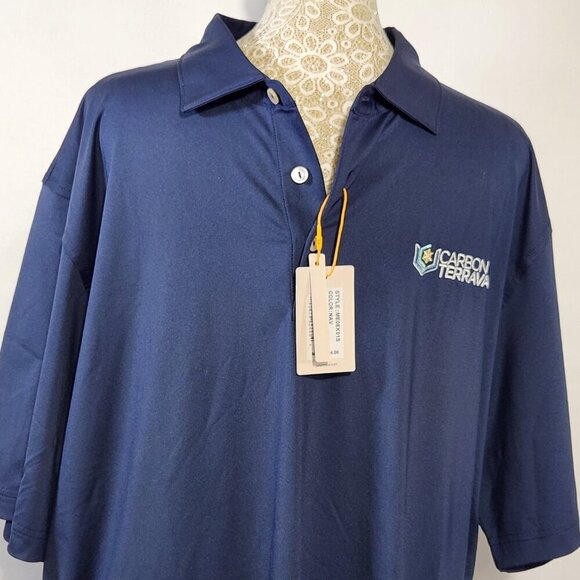 Peter Millar Men's Size L Blue Summer Comfort Crown Sport Sun Protection Shirt - Picture 2 of 13